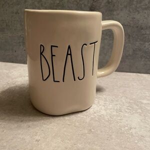 Rae Dunn Artisan Collection By Magenta Mug Coffee Cup BEAST Halloween Monster